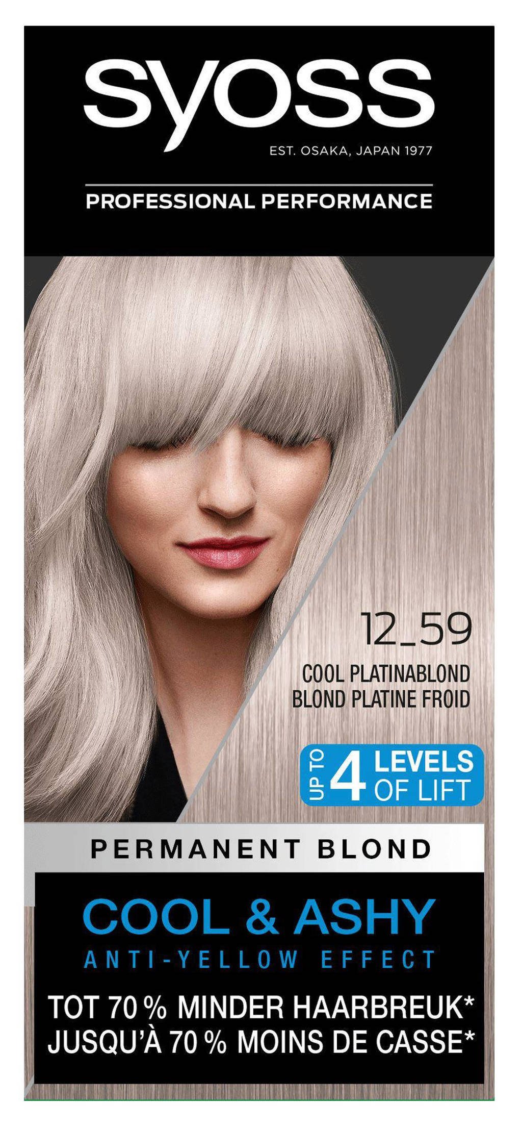 Pool zuigen Activeren Syoss Color Blond haarkleuring - 12-59 Koel Blond | wehkamp