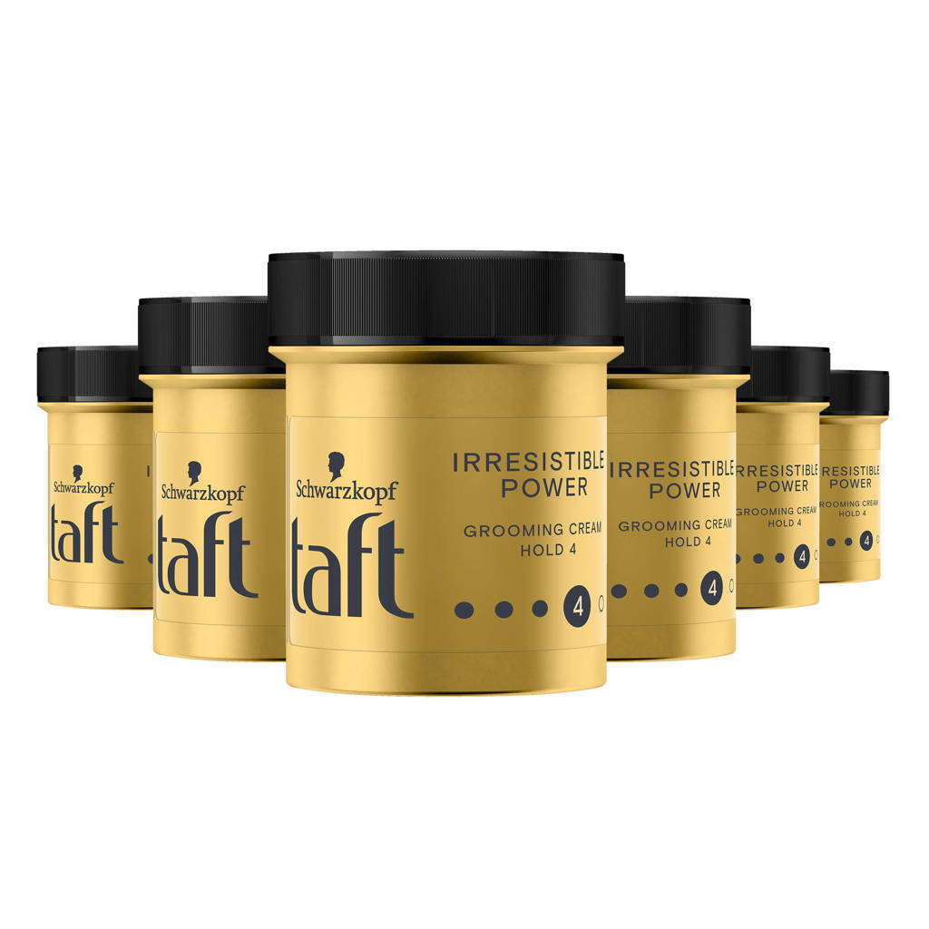 Schwarzkopf Taft Styling Irresistible Grooming Cream - 6x 130ml multiverpakking