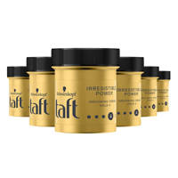 Schwarzkopf Taft Styling Irresistible Grooming Cream - 6x 130ml multiverpakking