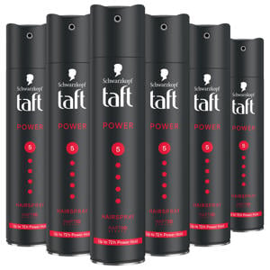 Power haarspray - voordeelverpakking - 6 x 250 ml