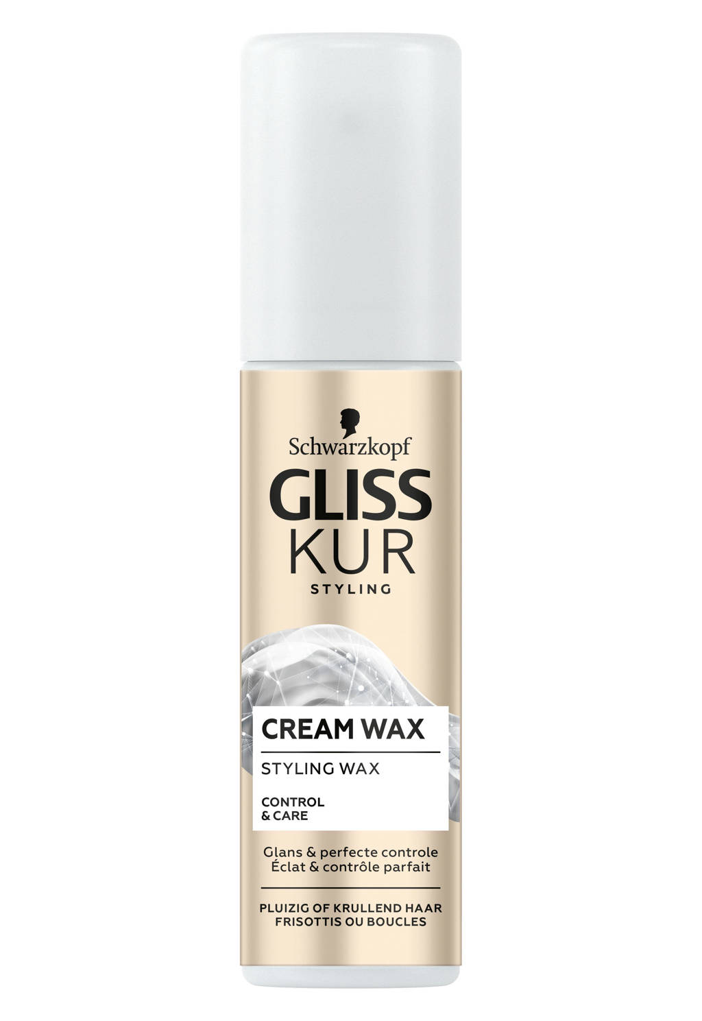 Schwarzkopf Gliss Kur Styling Hold & Care Cream Wax 75 ml wehkamp