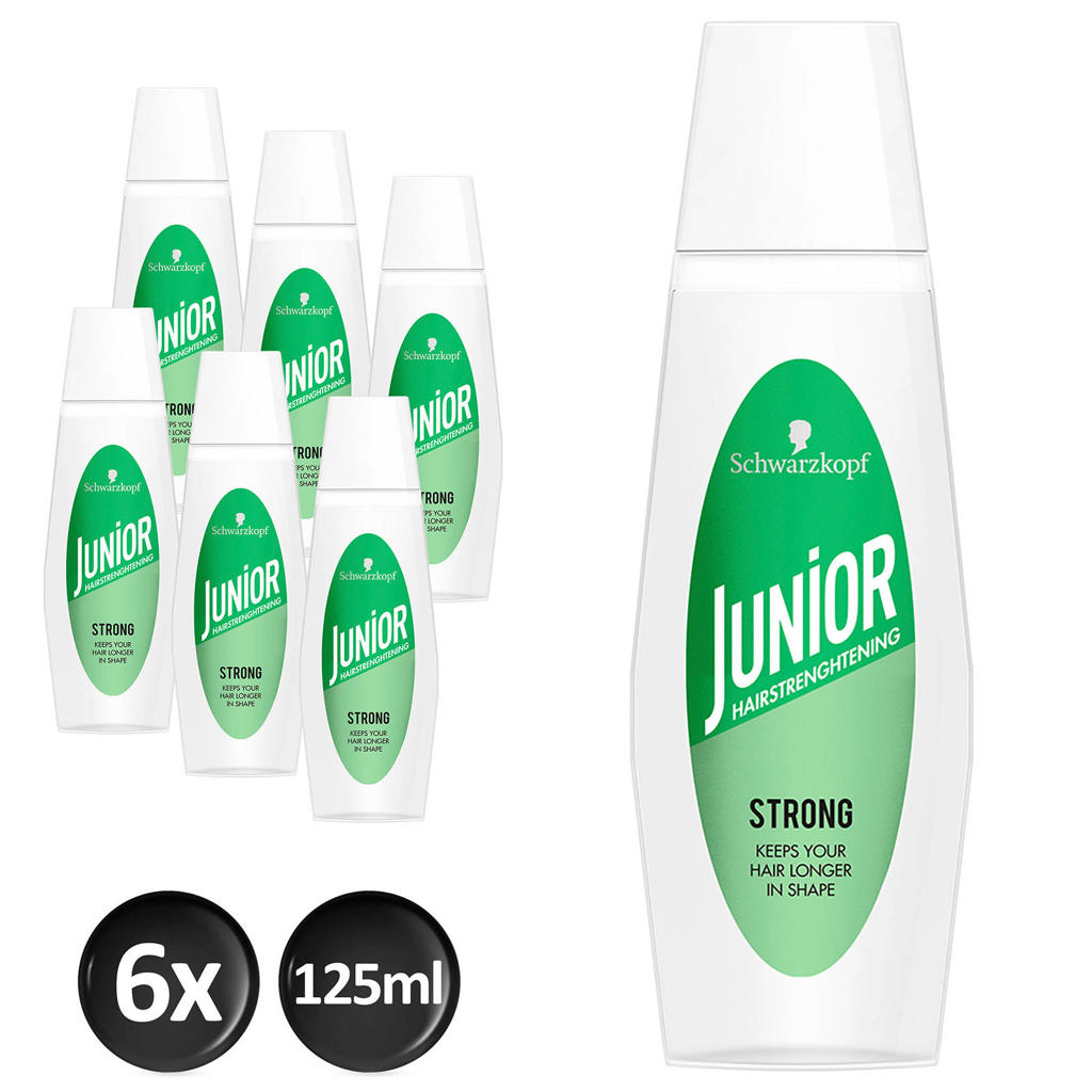 Schwarzkopf Junior Haarversteviger Strong - 6x 125 ml multiverpakking