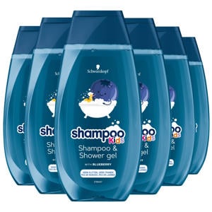 Wehkamp Schwarzkopf Kids Boys Piraat shampoo - 6 x 250 ml - voordeelverpakking aanbieding
