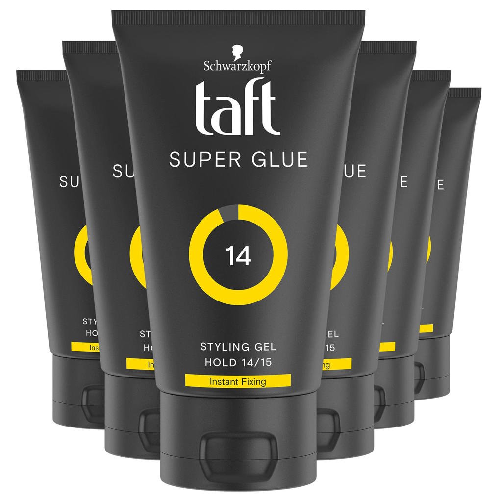 Schwarzkopf Taft Styling Super Glue Tube - 6x 150ml multiverpakking