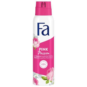 Pink Passion deodorant spray - 6 x 150 ml - voordeelverpakking