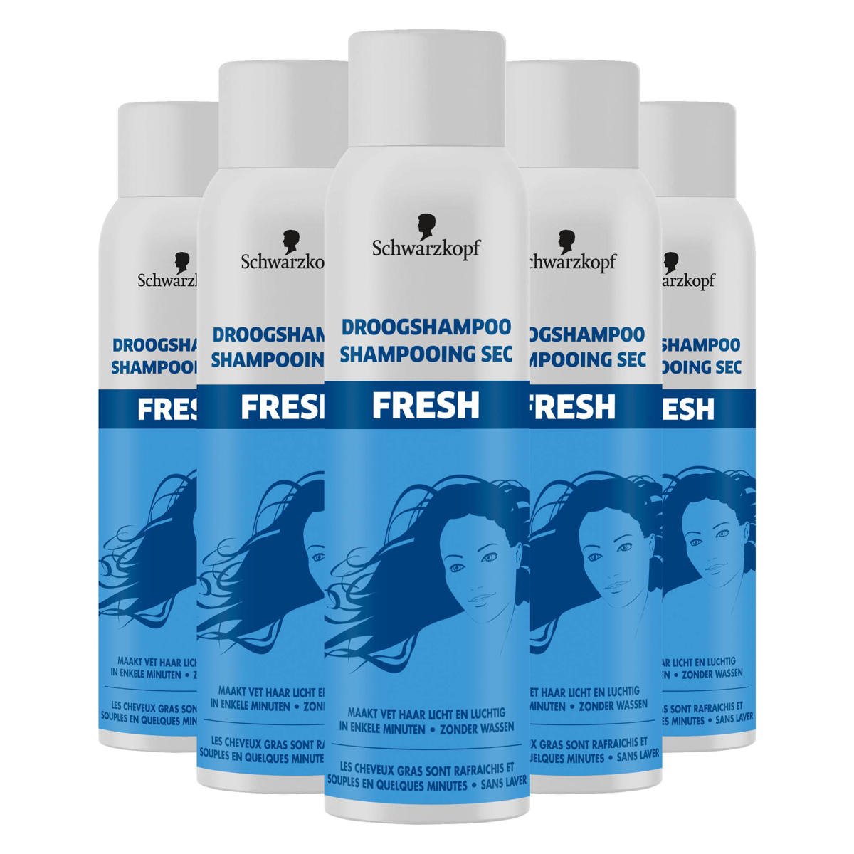 draai overtuigen ontwerper Schwarzkopf Fresh droogshampoo - 6 x 150 ml - voordeelverpakking | wehkamp