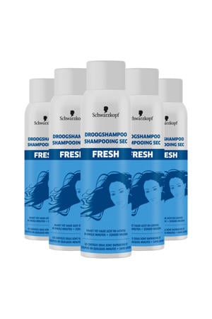 Fresh droogshampoo - 6 x 150 ml - voordeelverpakking
