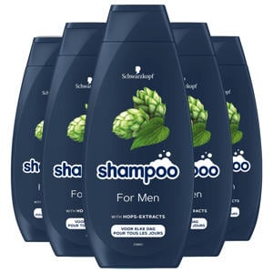 For Men shampoo - 5 x 400 ml - voordeelverpakking