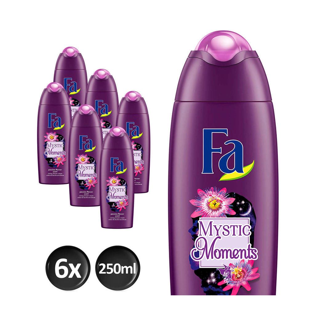 Fa Mystic Moments Shea Butter&Passion Flower douchegel - 6x 250ml multiverpakking