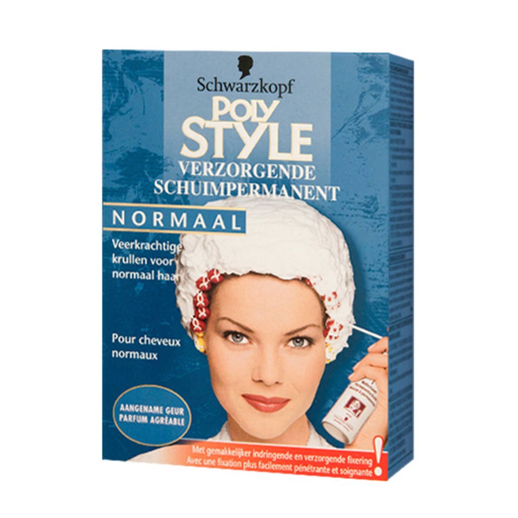 Schwarzkopf Poly Palette Poly permanenten Poly Style Mousse Permanent normaal - 75 ml