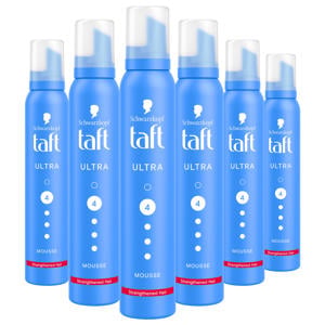 Ultra Strong Mousse Level 4 haarmousse - voordeelverpakking - 6 x 200 ml