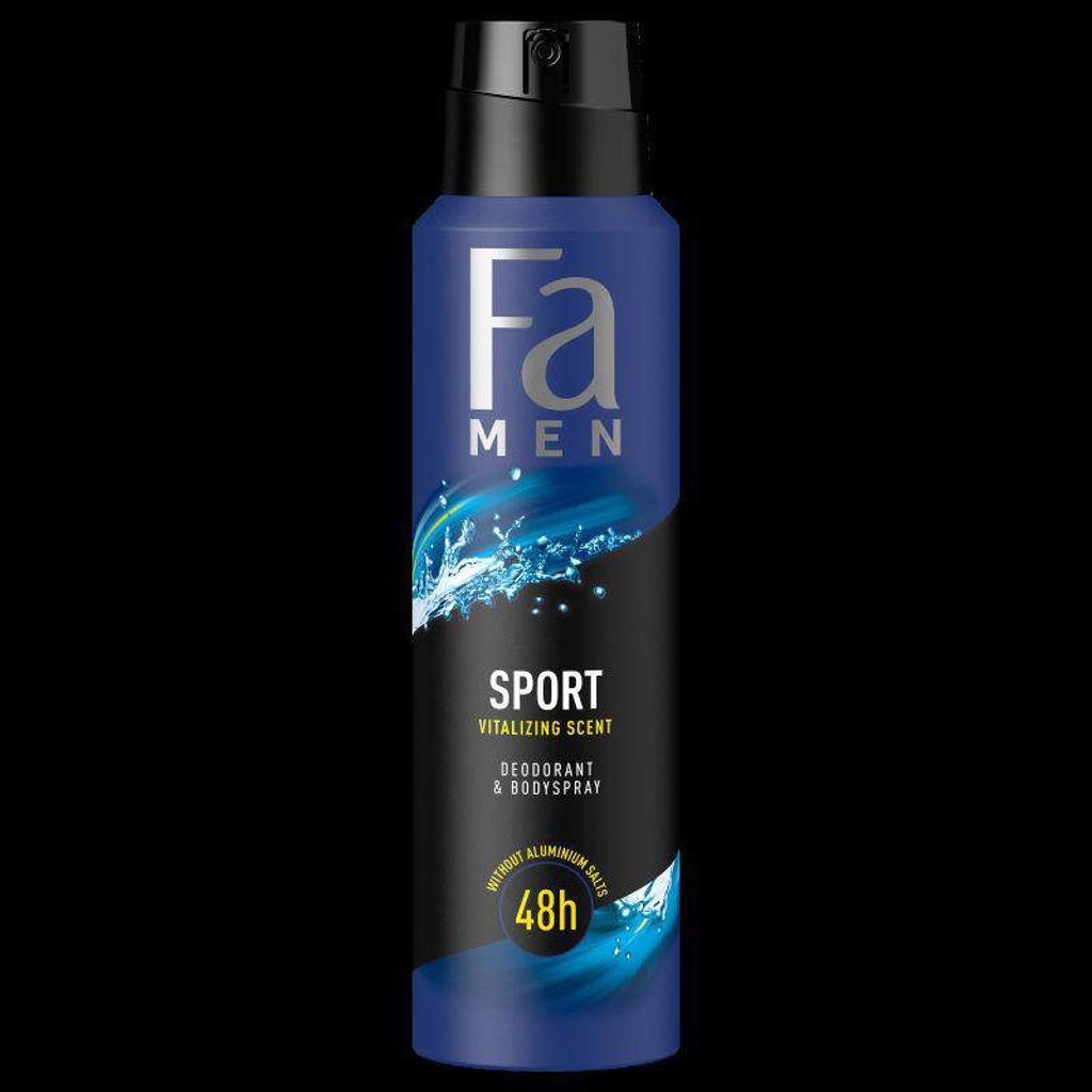 Fa Sport deodorant spray - 6 x 150 ml - voordeelverpakking