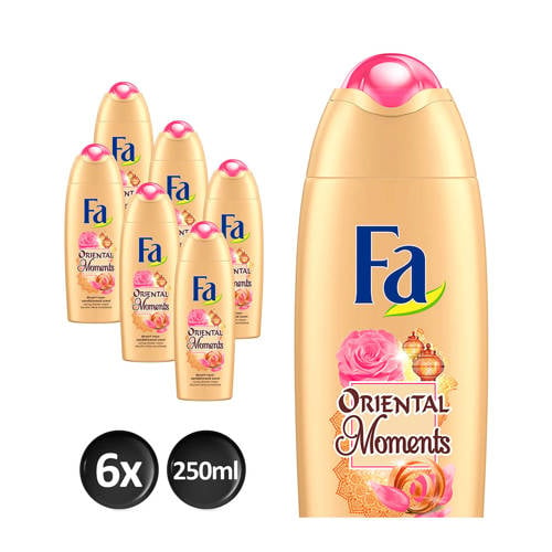Wehkamp Fa Oriental Moments douchegel - 6 x 250 ml - voordeelverpakking aanbieding