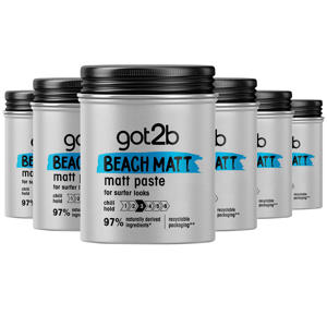 Beach Matt Paste - 6x 100ml multiverpakking