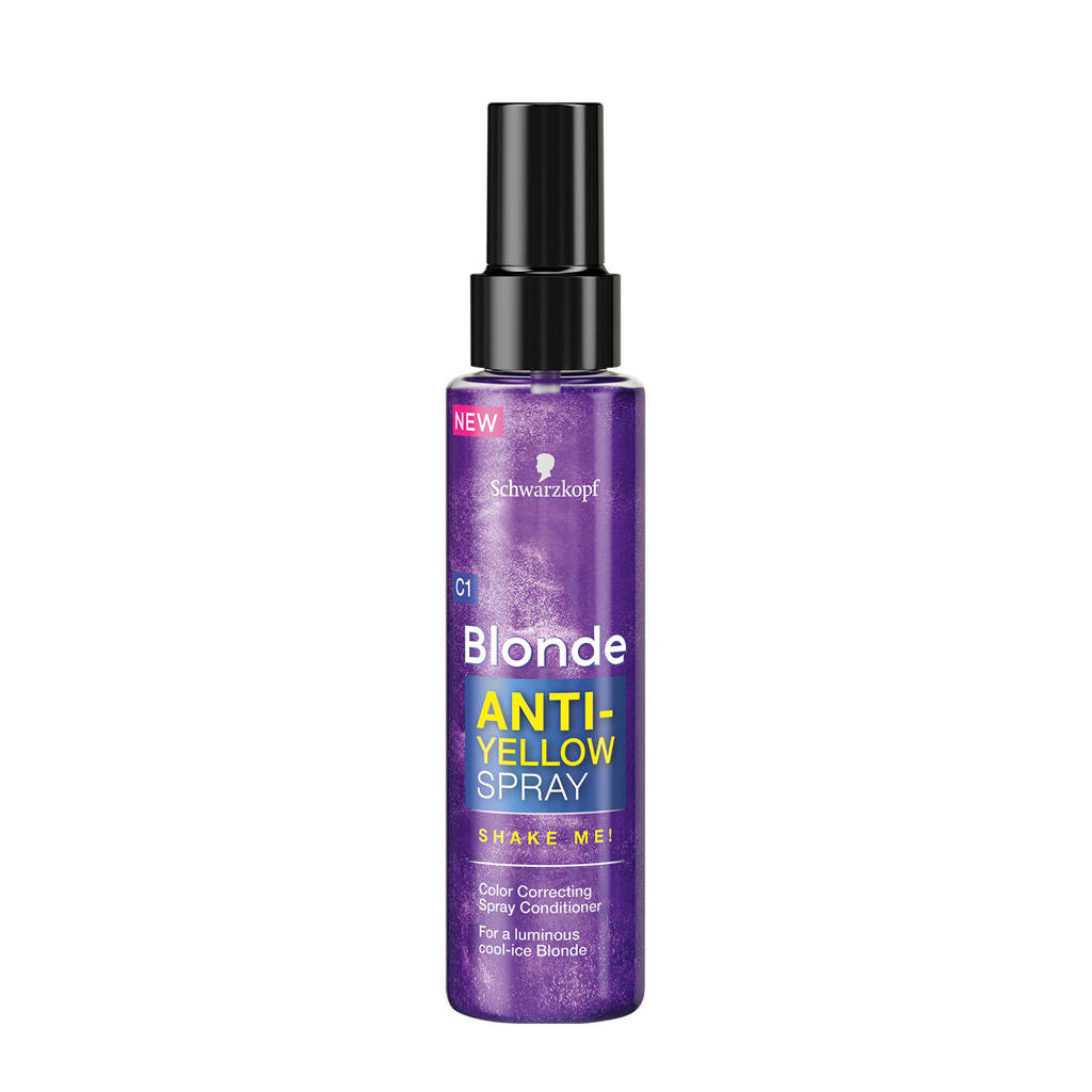 Schwarzkopf Blonde C1 Anti-Yellow Corrector spray - 100 ml, C1 Spray Anti-Yellow