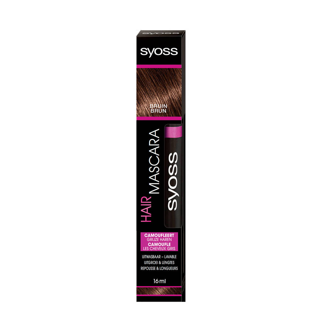 Syoss Haarmascara - Chocolade bruin