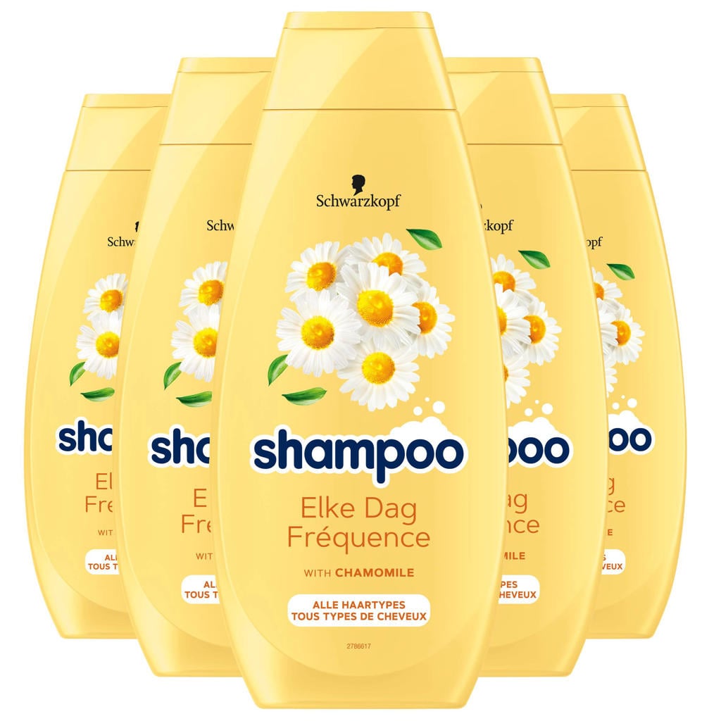 Schwarzkopf Elke Dag shampoo - 5 x 400 ml - voordeelverpakking