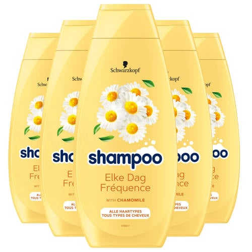 Wehkamp Schwarzkopf Elke Dag shampoo - 5 x 400 ml - voordeelverpakking aanbieding