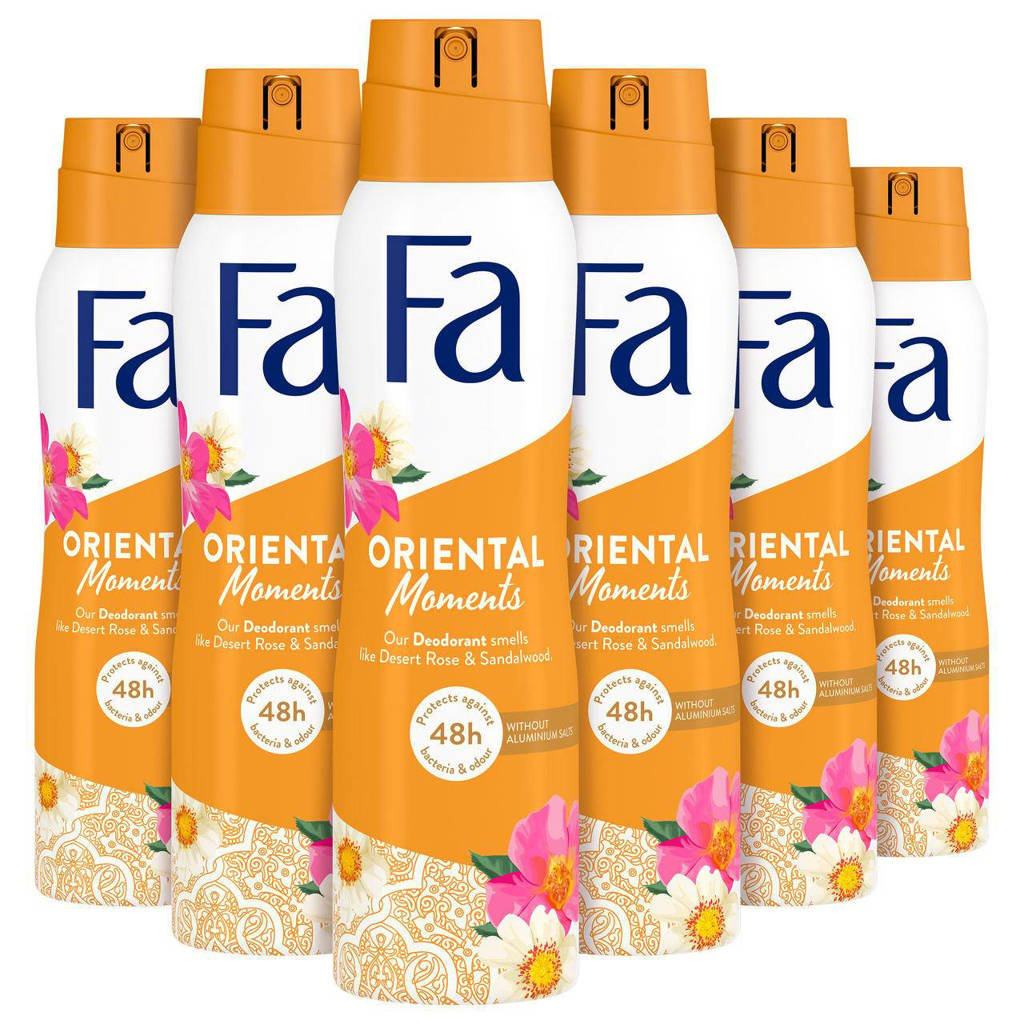 Fa Oriental Moments - 6 x 150 ml - voordeelverpakking