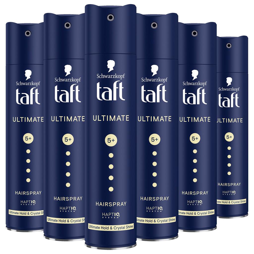 Schwarzkopf Taft Ultimate haarspray - voordeelverpakking - 6 x 250 ml