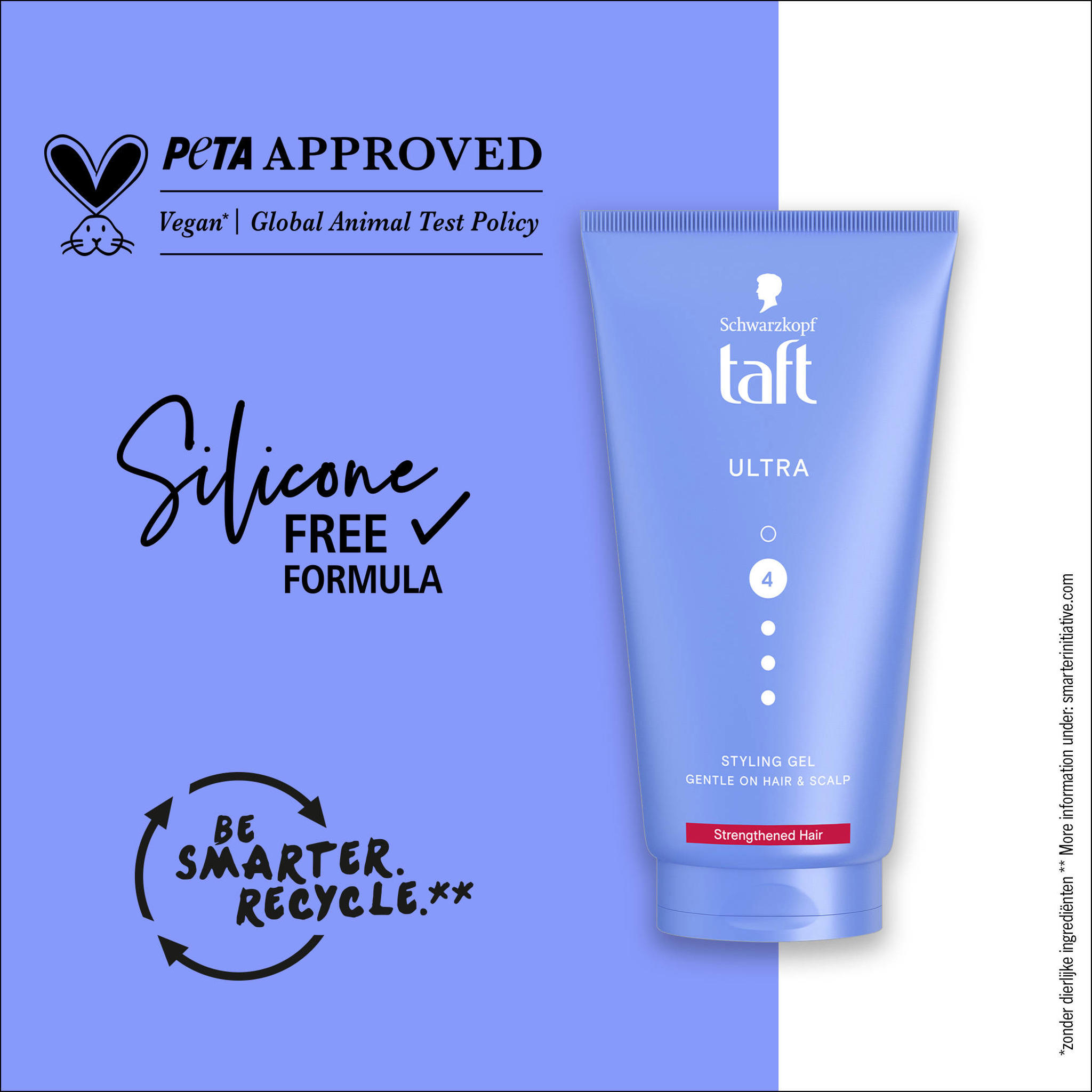 Schwarzkopf Taft Styling Ultra Styling gel 6x 150ml multiverpakking