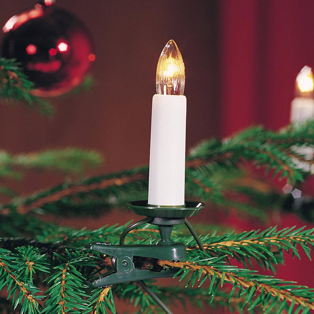 Konstsmide kerstboomverlichting - 25 kaarslampjes