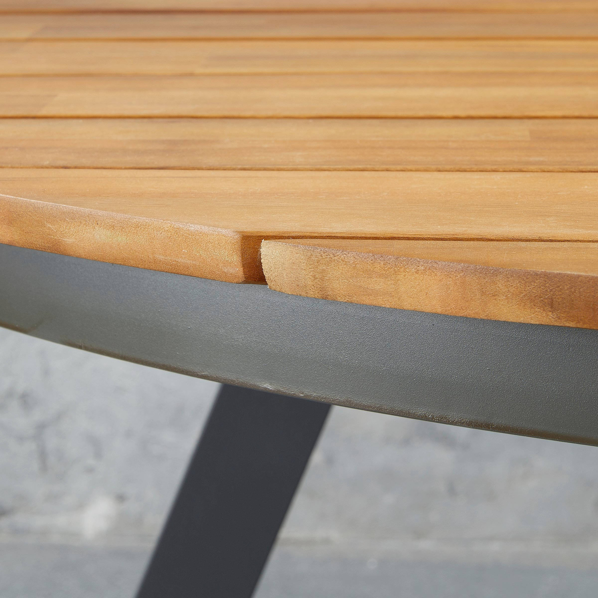 Wehkamp Home tuintafel Scarlet (acacia) (⌀140 cm) | wehkamp