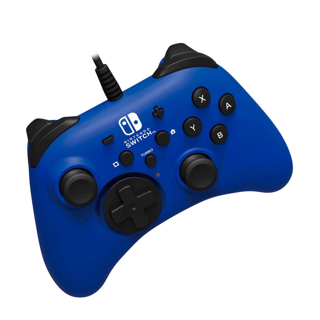 Hori Nintendo Switch controller blauw wehkamp
