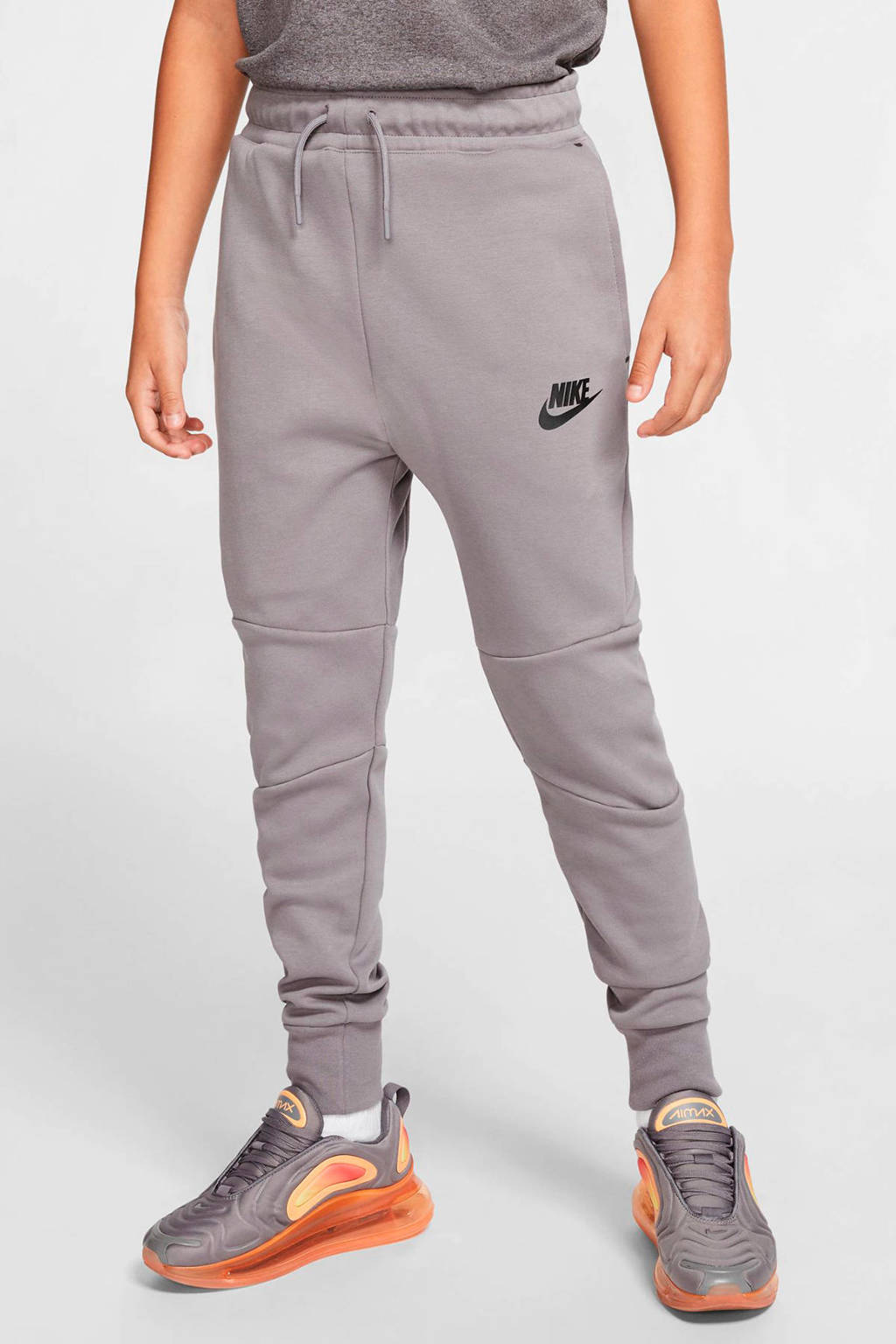Nike Tech Fleece joggingbroek grijs wehkamp