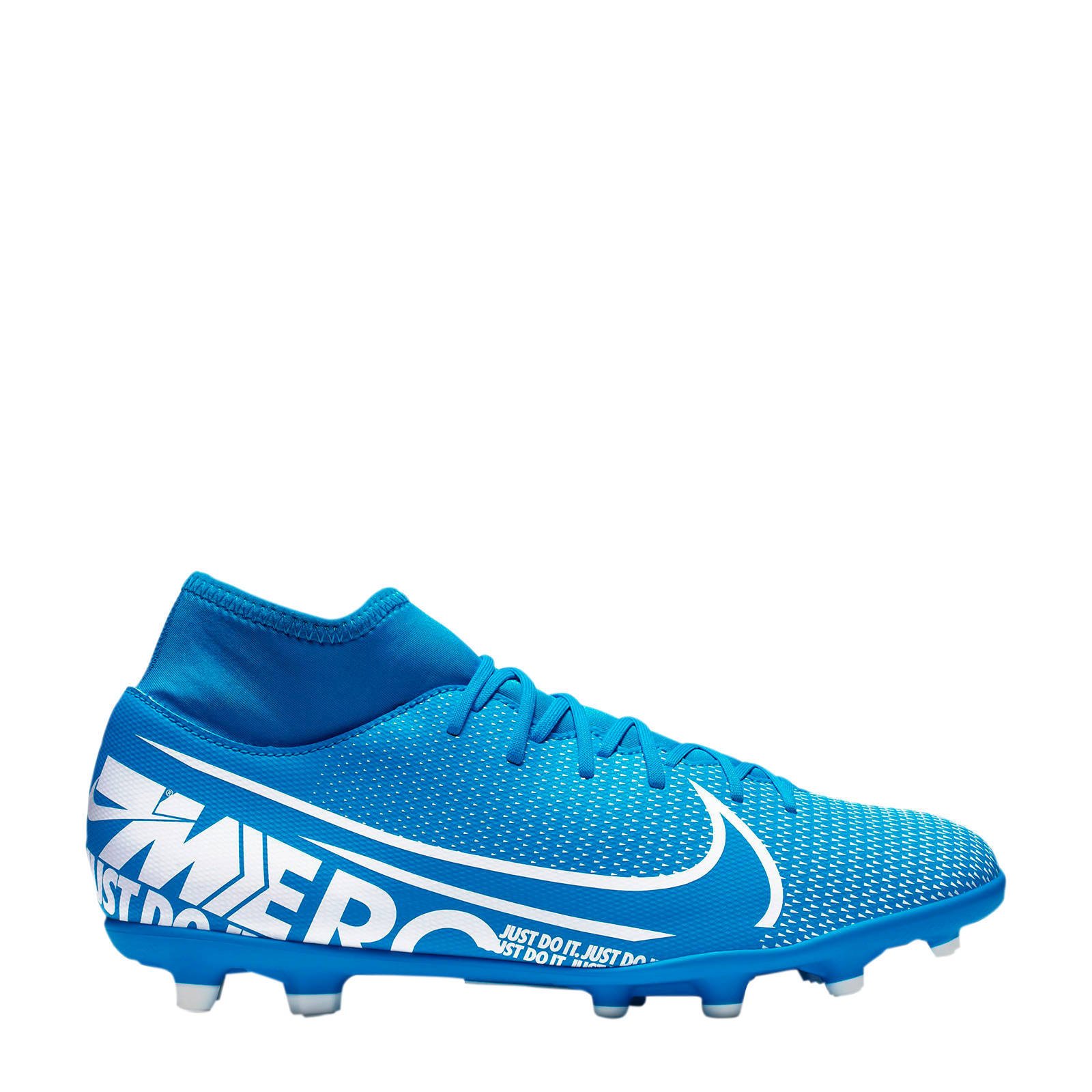 nike mercurial blauw