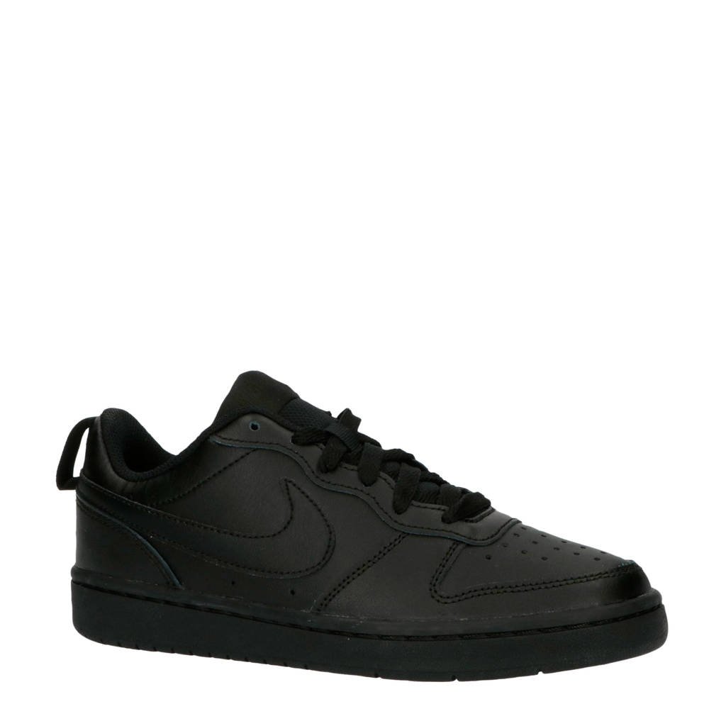 trimmen Leggen Dalset Nike Court Borough Low 2 sneakers zwart | wehkamp