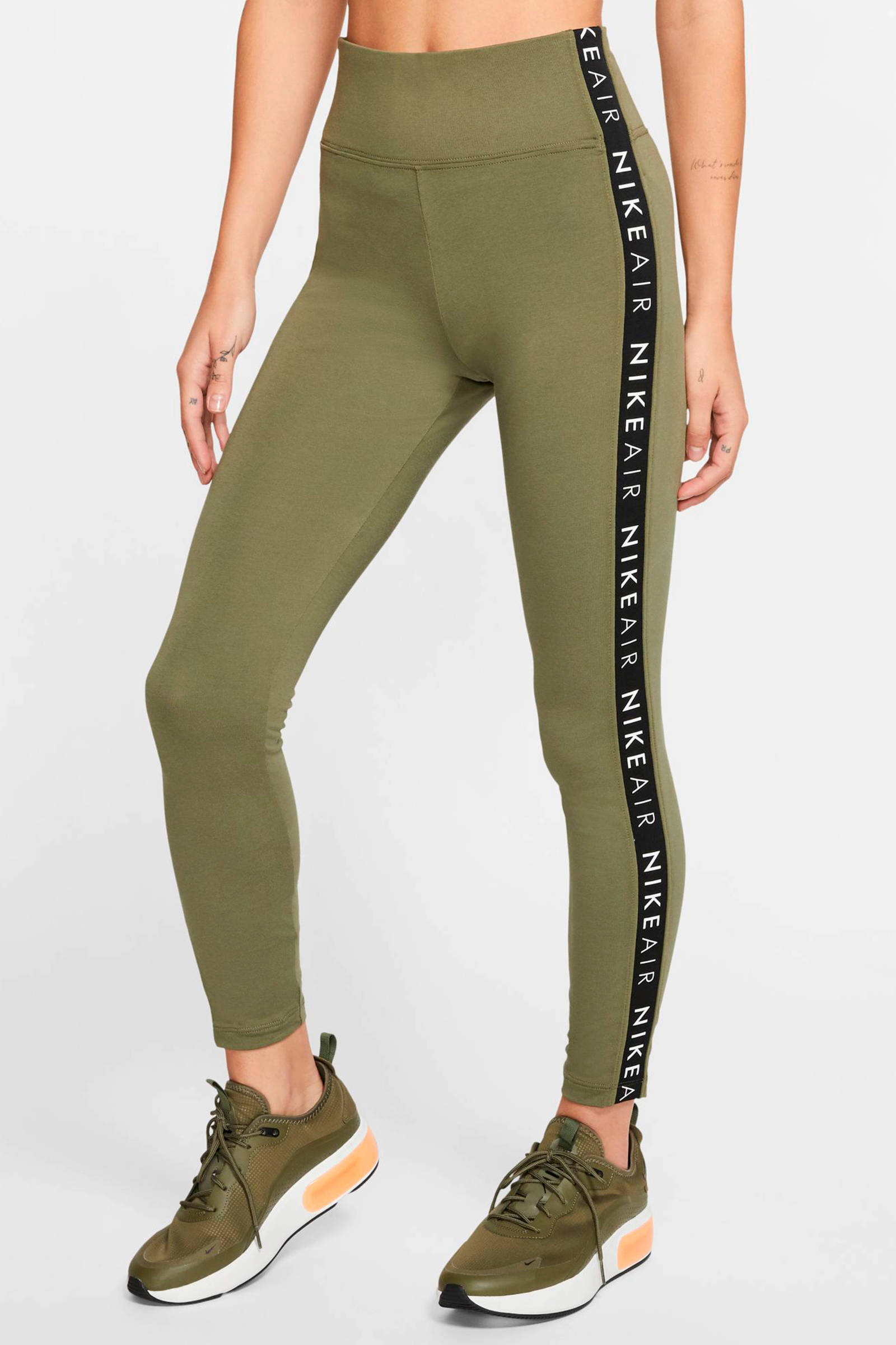 nike air khaki leggings