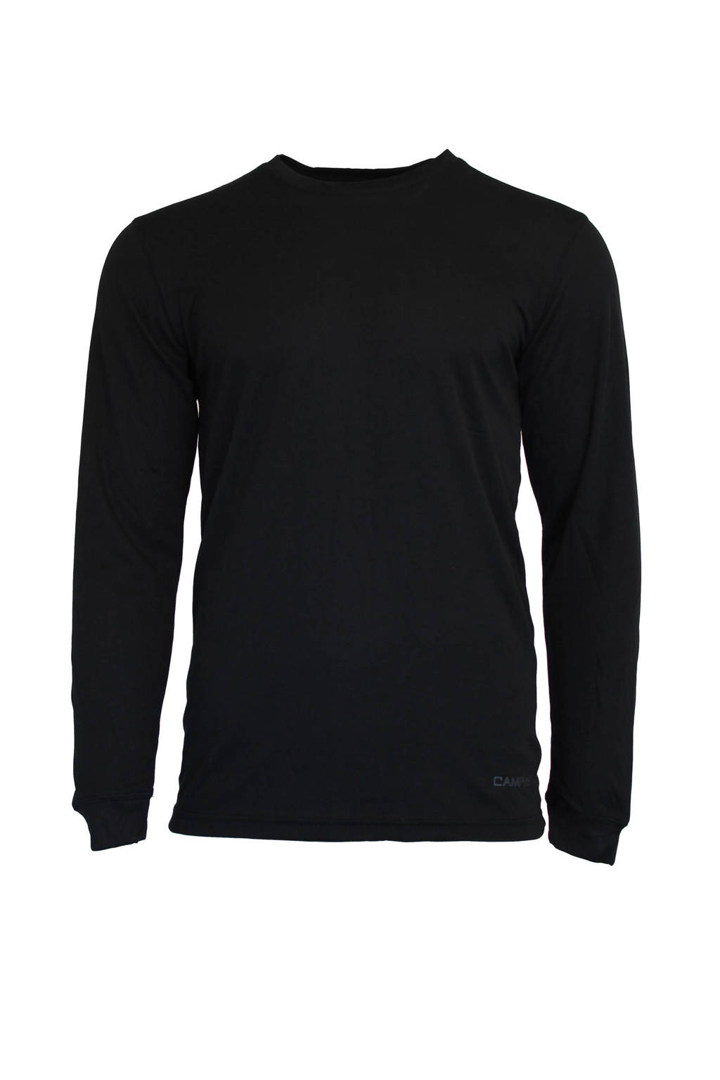 Campri thermo T-shirt (set van 2) zwart, Zwart
