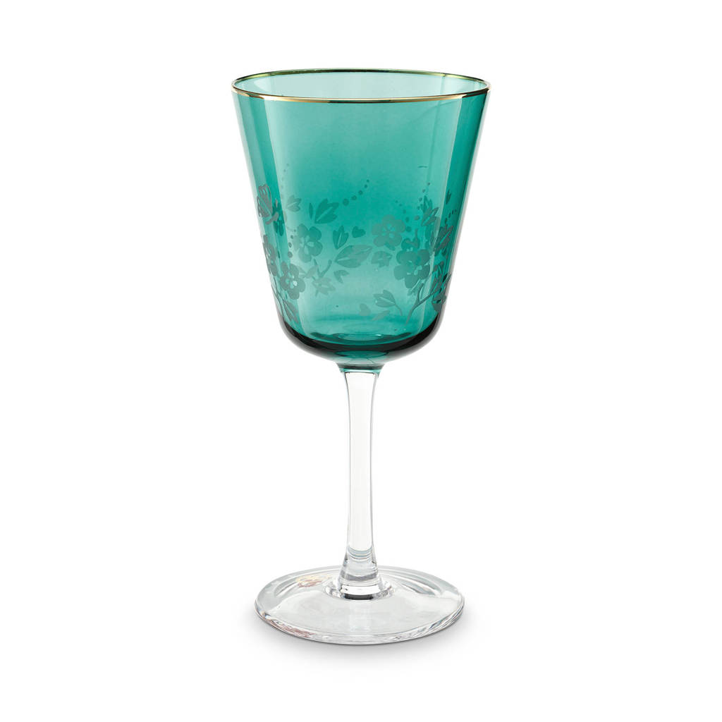 Pip Studio wijnglas (250 ml) (set van 6), Groen