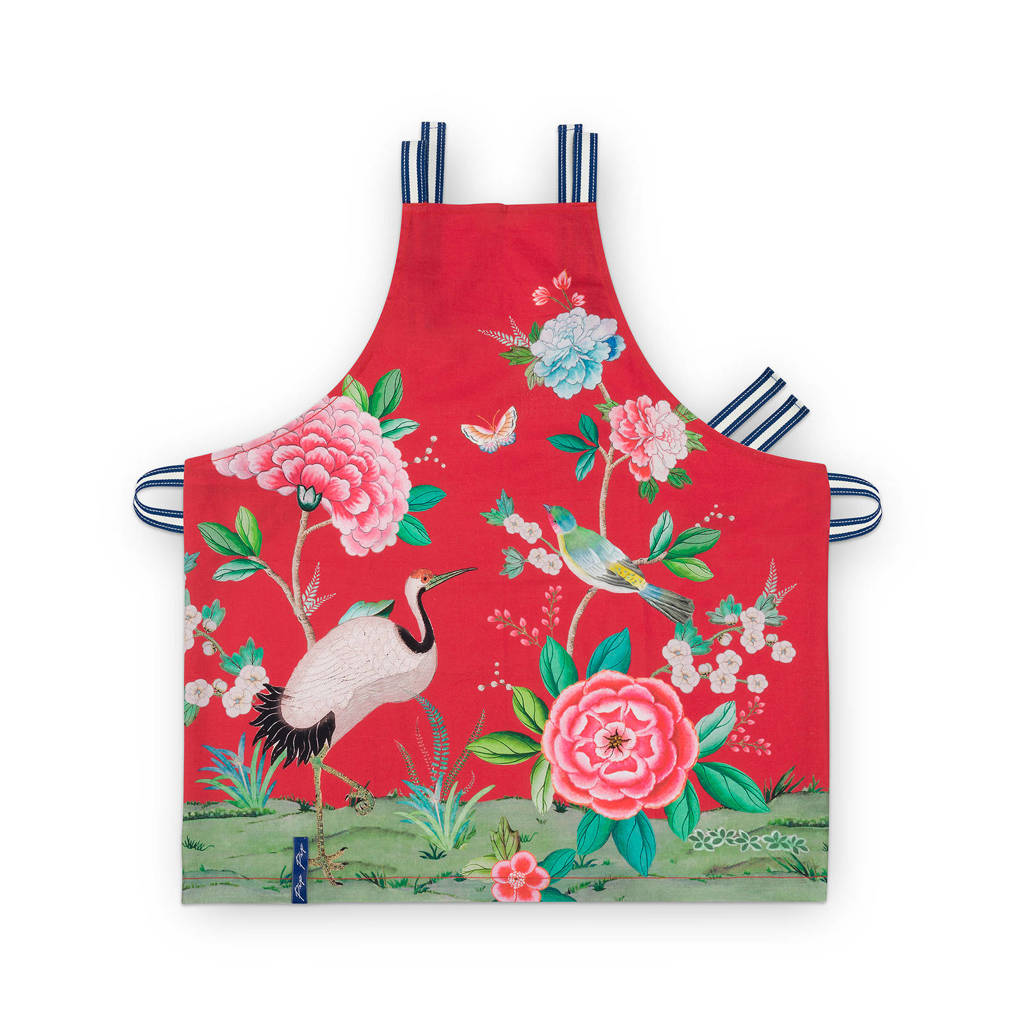 Pip Studio schort, Rood