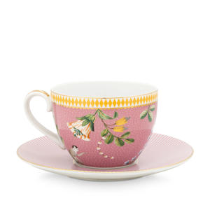 kop en schotel La Majorelle (280 ml) (set van 2)