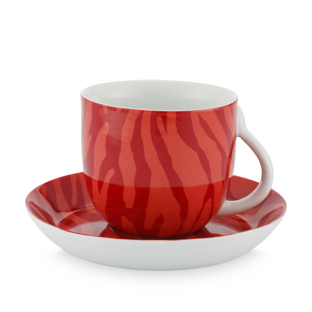 Fabienne Chapot kop & schotel (280 ml), Rood