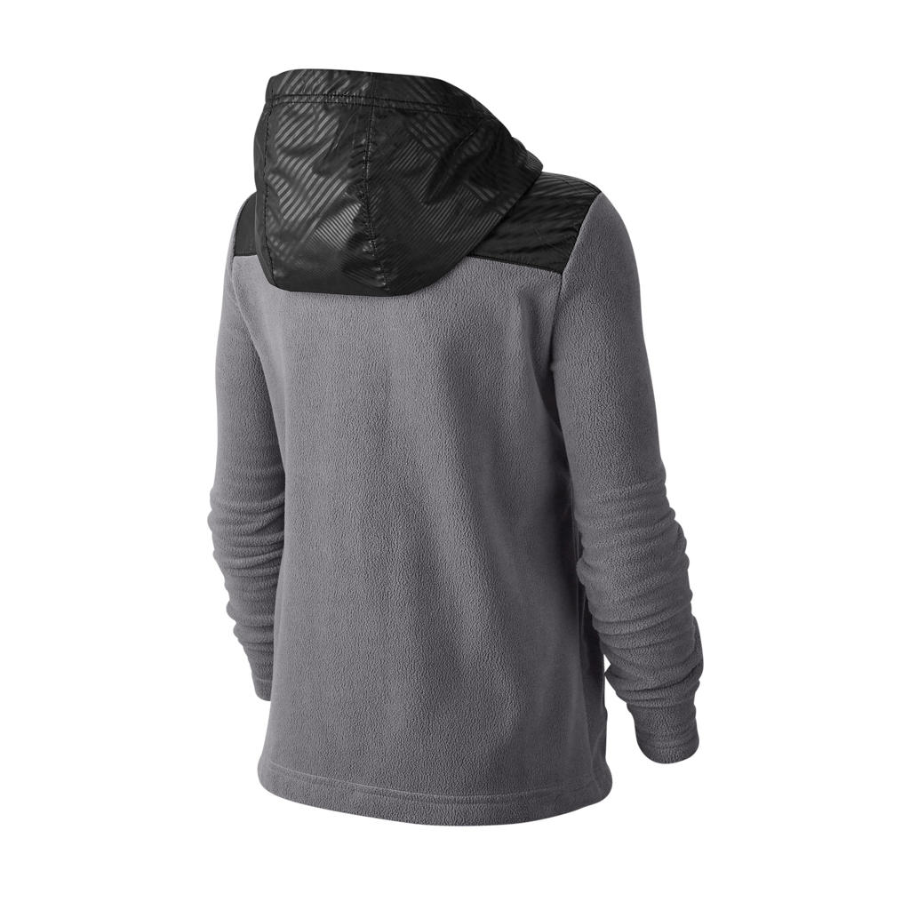 Nike fleece vest grijs