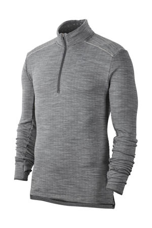 hardloopshirt grijs melange