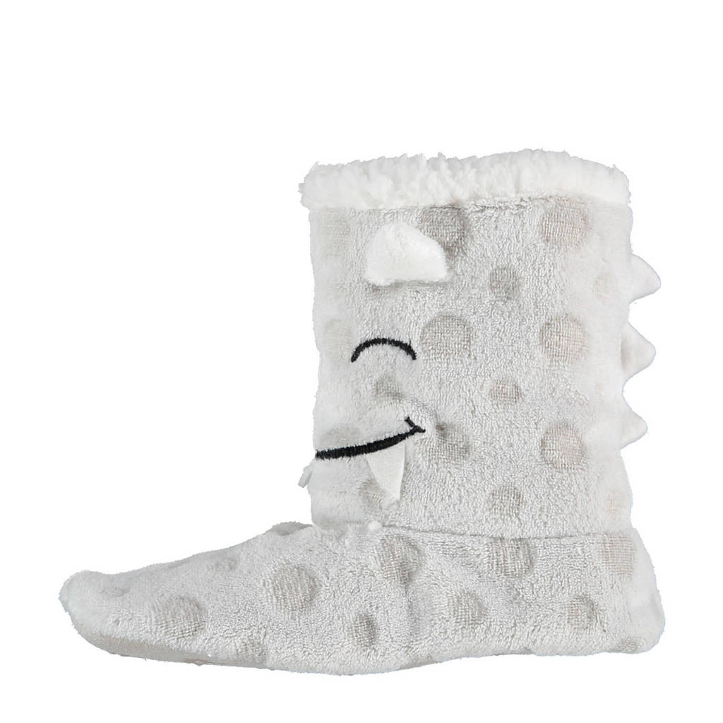 Apollo pantoffels grijs kids, Grijs