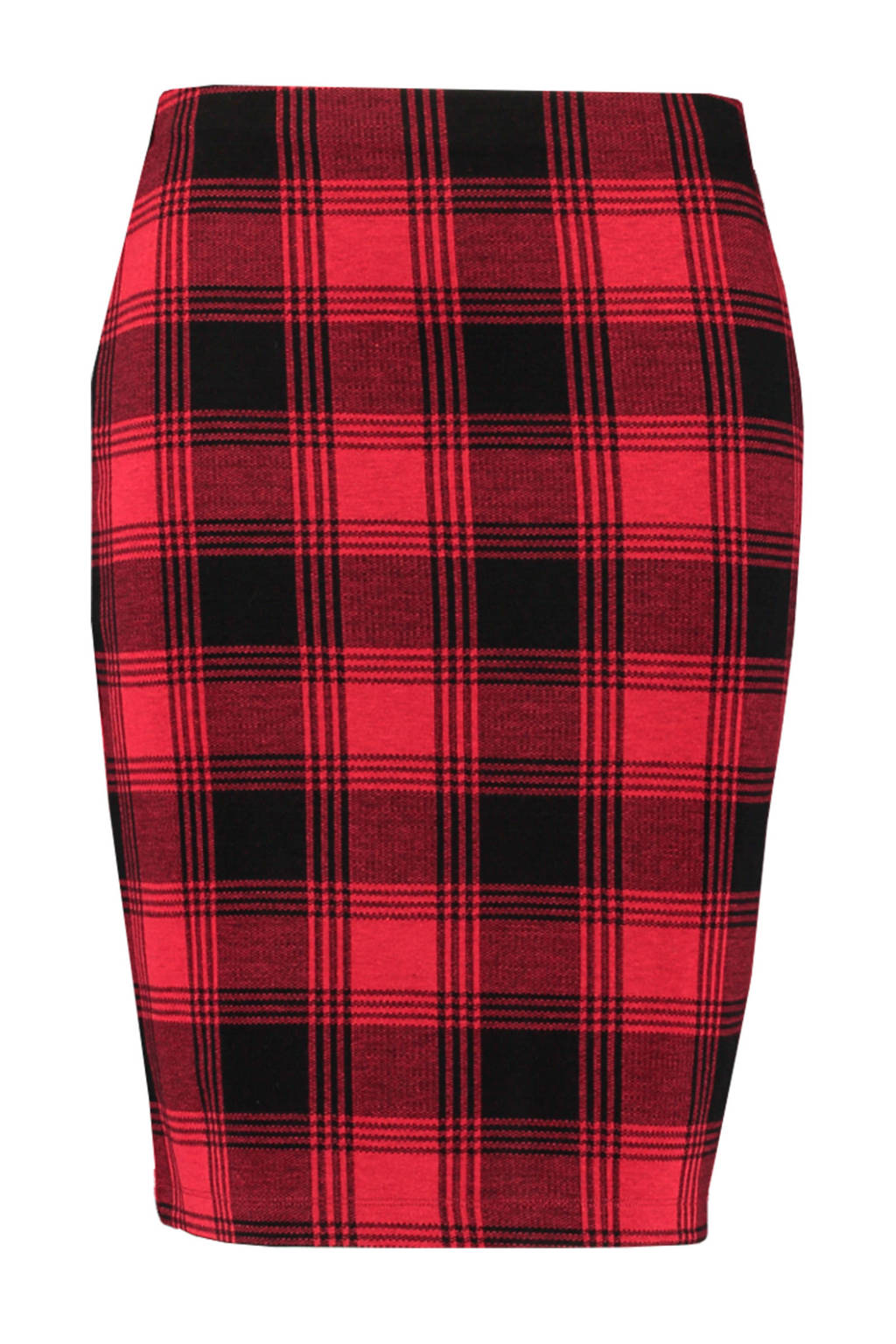Stewart Island Vriend verdrietig MS Mode geruite rok rood/zwart | wehkamp