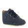 Elefanten leren babyschoenen blauw