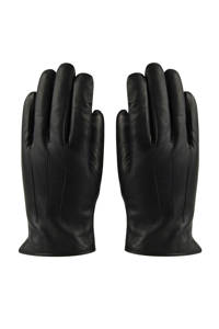 HATLAND trendy leren handschoenen zwart, Zwart