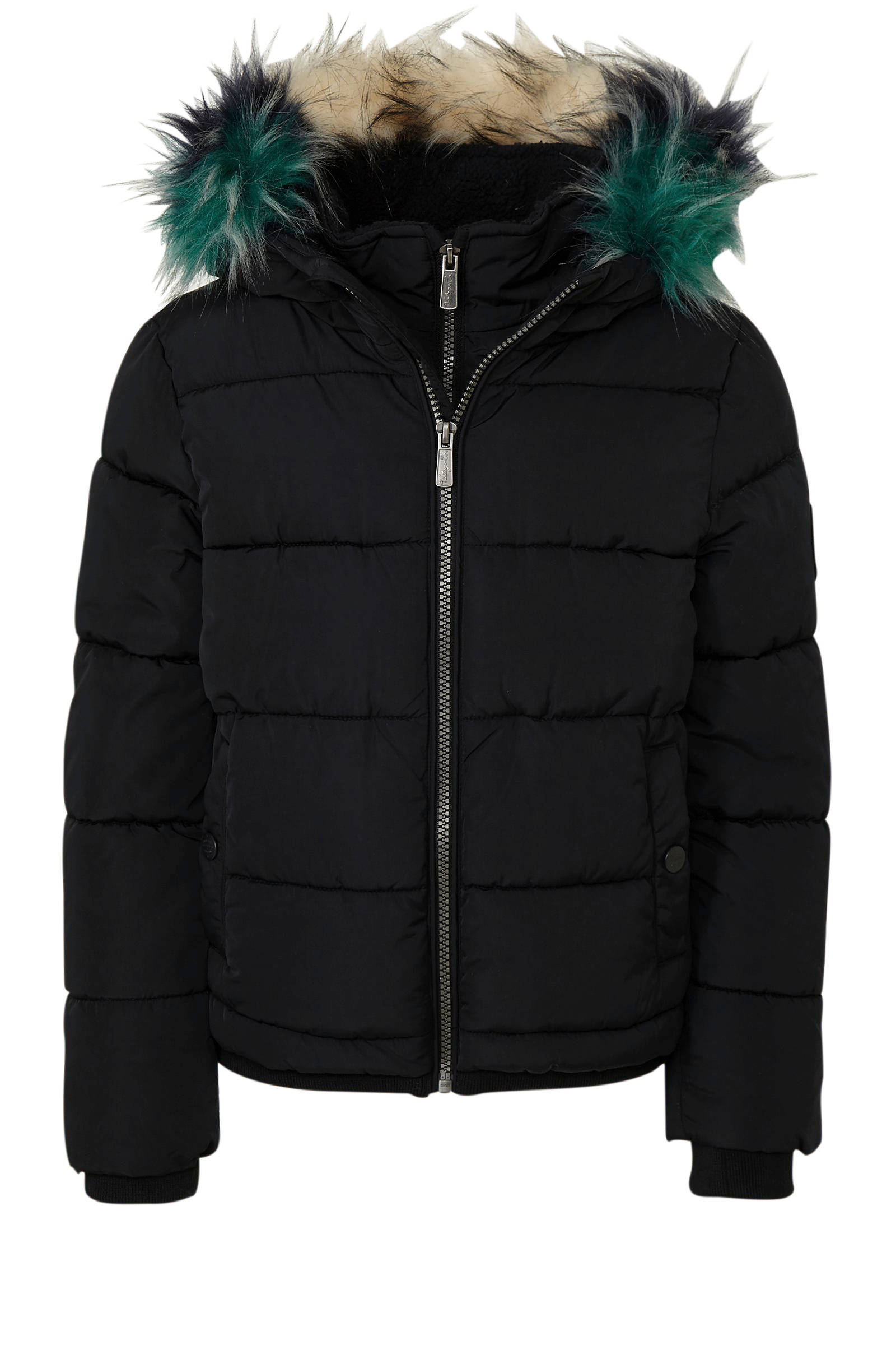 C&A Here & There winterjas zwart | wehkamp C&A Here & There winterjas zwart | wehkamp