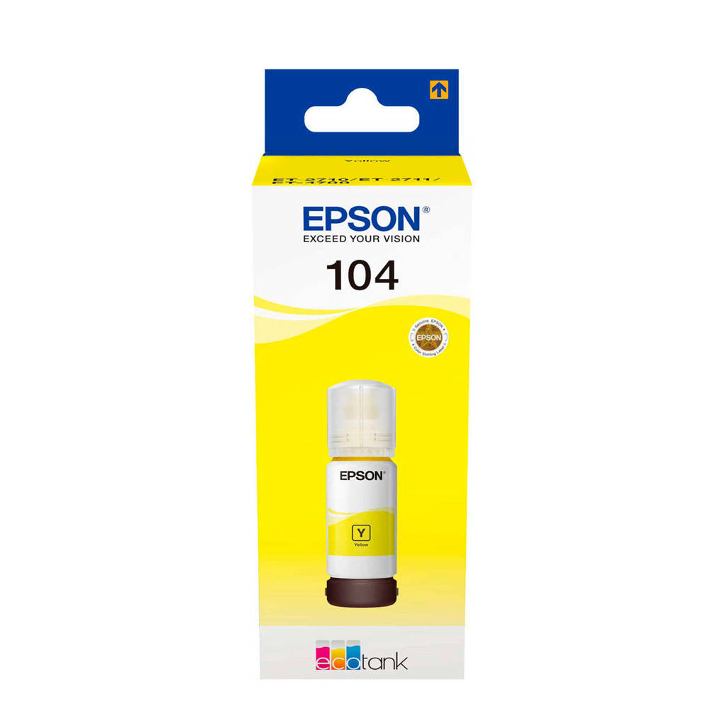 Epson fles inkt 65 ml (geel), -