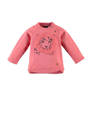 trui met printopdruk roze