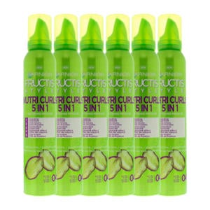 Fructis Style Gekruld Haar Haarmousse - 6x 200 ml multiverpakking 