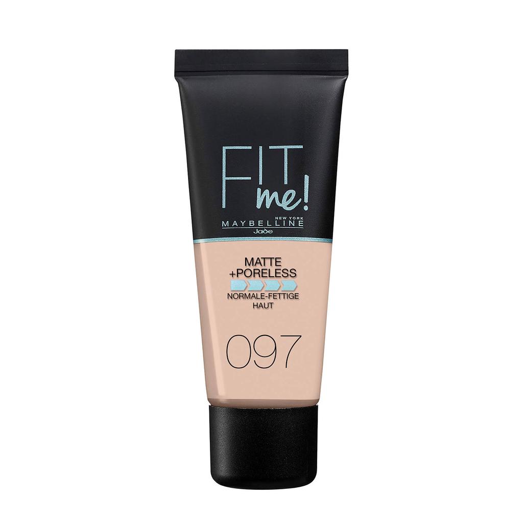 Maybelline New York Fit me Matte + Poreless liquid foundation - 097 Natural