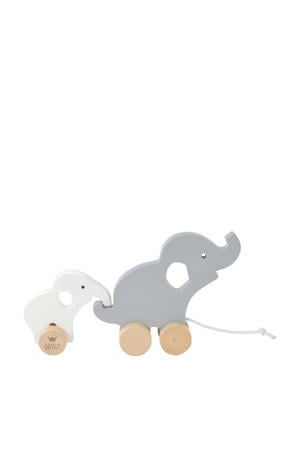 houten houten olifant set