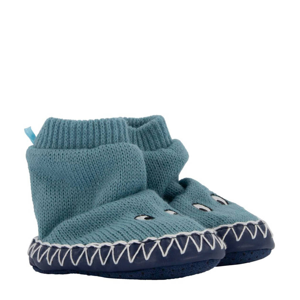 HEMA babyslofjes blauw, Lichtblauw